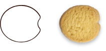 forma biscotto aperitivo albicocca - Loison