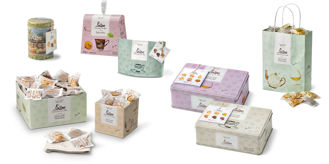 Packaging options single wrapped cookies - Loison